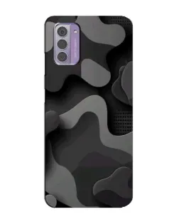 Чохол для Nokia G42 з картинкою «Темний абстрактний камуфляж»
