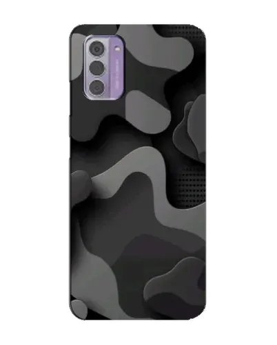 Чехол для Nokia G42 с картинкой «Темный абстрактный камуфляж» Чехол для Nokia G42 с картинкой «Темный абстрактный камуфляж»