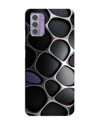 Чехол для Nokia G42 с картинкой «Объемная темная решетка» Чехол для Nokia G42 с картинкой «Объемная темная решетка»