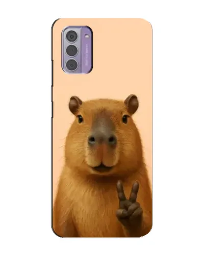 Чехол для Nokia G42 с картинкой «Капибара виктория» Чехол для Nokia G42 с картинкой «Капибара виктория»