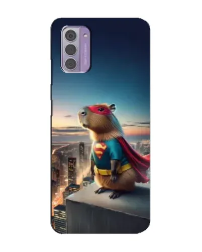 Чехол для Nokia G42 с картинкой «Капи-мен супергерой» Чехол для Nokia G42 с картинкой «Капи-мен супергерой»
