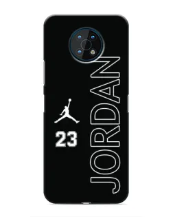 Чехол для Nokia G50 с картинкой «Jordan Vertical»
