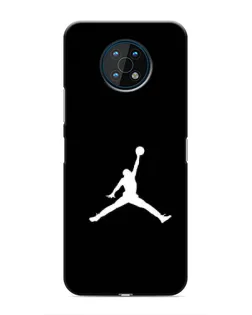 Чехол для Nokia G50 с картинкой «Jordan Silhouette»