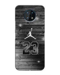 Чехол для Nokia G50 с картинкой «Jordan Carbon 23»