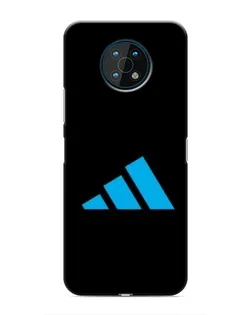 Чехол для Nokia G50 с картинкой «Adidas Cyan Logo»