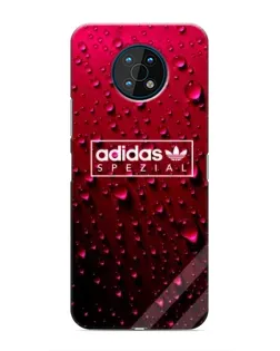 Чехол для Nokia G50 с картинкой «Adidas Gold Marble»