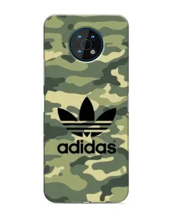 Чехол для Nokia G50 с картинкой «Милитари стиль Adidas»