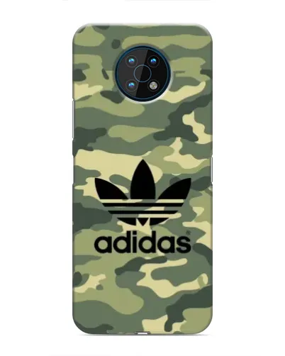 Чехол для Nokia G50 с картинкой «Милитари стиль Adidas»