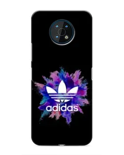 Чехол для Nokia G50 с картинкой «Взрыв красок Adidas»