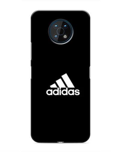 Чехол для Nokia G50 с картинкой «Черная классика Adidas»