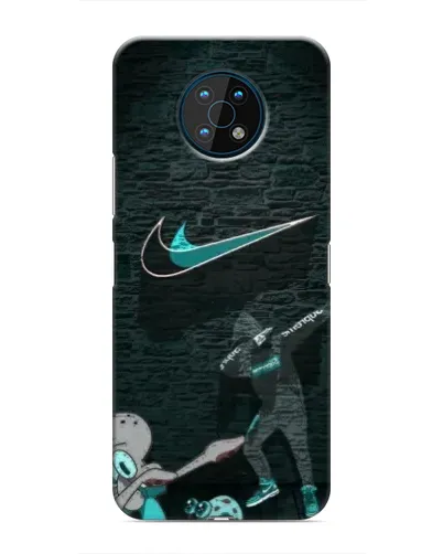 Чехол для Nokia G50 с картинкой «Спортивный арт Nike»