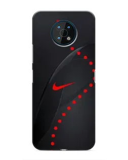 Чехол для Nokia G50 с картинкой «Абстрактный дизайн Nike»