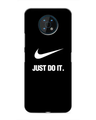 Чехол для Nokia G50 с картинкой «Классический принт Nike»