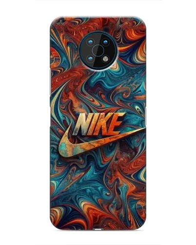 Чехол для Nokia G50 с картинкой «Nike в абстракции»