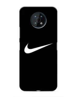 Чехол для Nokia G50 с картинкой «Минималистический Найк»