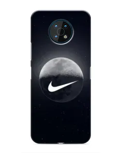 Чехол для Nokia G50 с картинкой «Nike в стиле граффити»