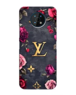 Чохол для Nokia G50 з картинкою «Квітковий Louis Vuitton»