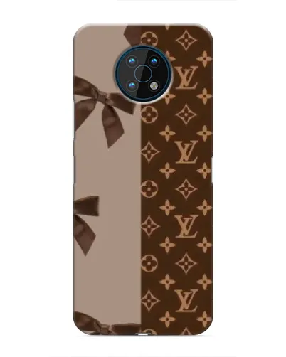 Чехол для Nokia G50 с картинкой «Louis Vuitton — банты»