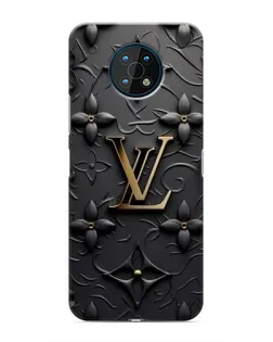 Чехол для Nokia G50 с картинкой «Кожаная текстура LV»