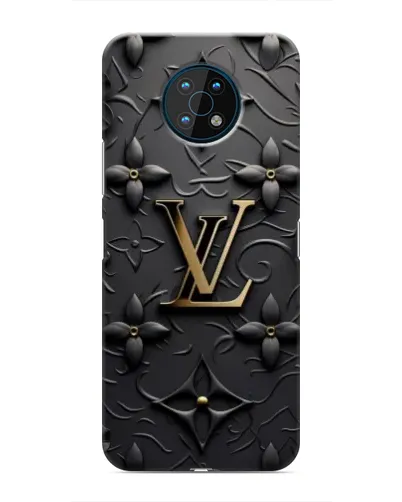 Чехол для Nokia G50 с картинкой «Кожаная текстура LV»