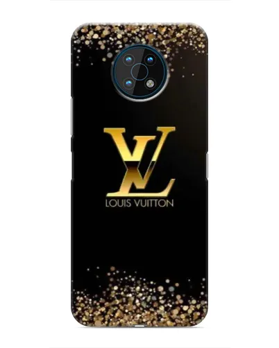 Чехол для Nokia G50 с картинкой «LV — золотые искры»