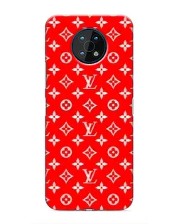 Чехол для Nokia G50 с картинкой «Яркий паттерн LV»