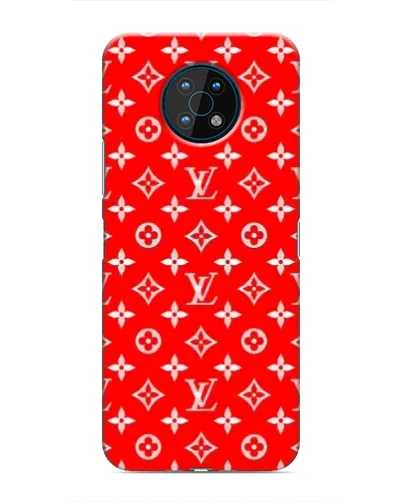 Чехол для Nokia G50 с картинкой «Яркий паттерн LV»