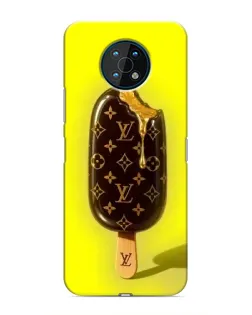 Чехол для Nokia G50 с картинкой «Мороженое от LV»