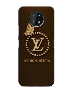 Чехол для Nokia G50 с картинкой «LV — золотая печать»