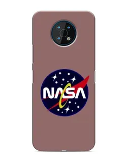 Чехол для Nokia G50 с картинкой «NASA — ретро космос»