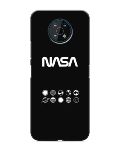 Чехол для Nokia G50 с картинкой «NASA — технический принт» Чехол для Nokia G50 с картинкой «NASA — технический принт»