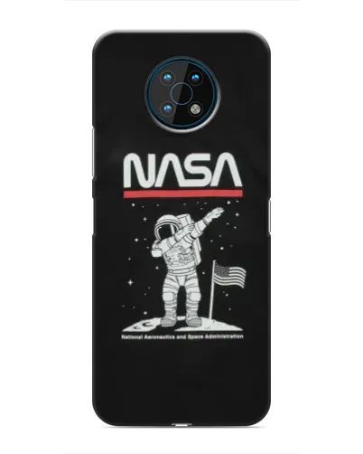 Чехол для Nokia G50 с картинкой «NASA — шагаем по Луне» Чехол для Nokia G50 с картинкой «NASA — шагаем по Луне»
