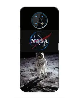 Чехол для Nokia G50 с картинкой «Астронавт на Луне»