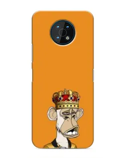 Чехол для Nokia G50 с картинкой «Золотая обезьяна Bored Ape» Чехол для Nokia G50 с картинкой «Золотая обезьяна Bored Ape»