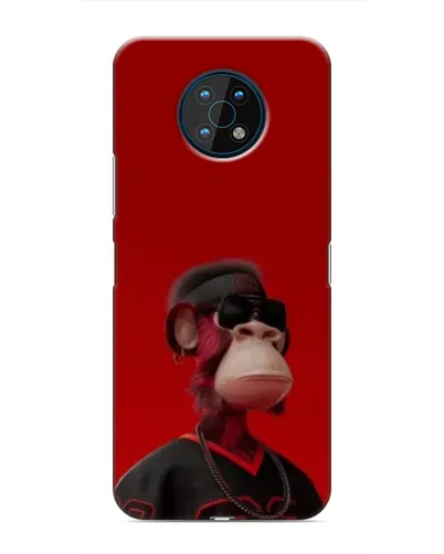 Чехол для Nokia G50 с картинкой «Bored Ape в красном» Чехол для Nokia G50 с картинкой «Bored Ape в красном»