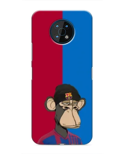 Чехол для Nokia G50 с картинкой «Bored Ape — фанат Барсы» Чехол для Nokia G50 с картинкой «Bored Ape — фанат Барсы»