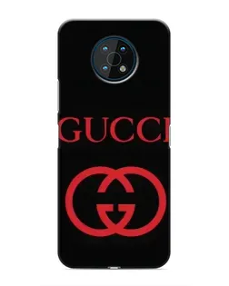 Чохол для Nokia G50 з картинкою «Gucci — червоний логотип»
