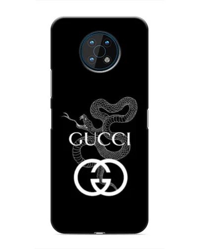 Чехол для Nokia G50 с картинкой «Gucci — серебряная змея»