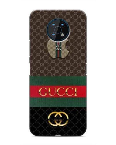 Чехол для Nokia G50 с картинкой «Gucci — брендированный десерт»