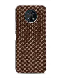Чохол для Nokia G50 з картинкою «Gucci — шоколадна сітка»