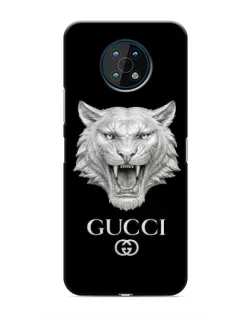 Чохол для Nokia G50 з картинкою «Gucci — срібний лев»