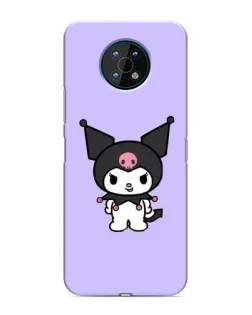 Чохол для Nokia G50 з картинкою «Kuromi — ніжний фіолетовий»