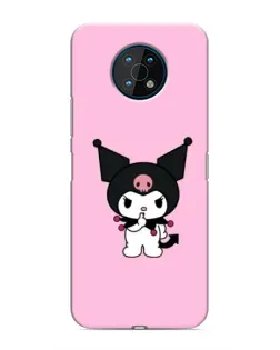 Чохол для Nokia G50 з картинкою «Kuromi — рожева ніжність»