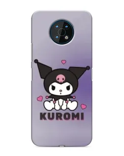 Чохол для Nokia G50 з картинкою «Kuromi — фіолетовий арт»