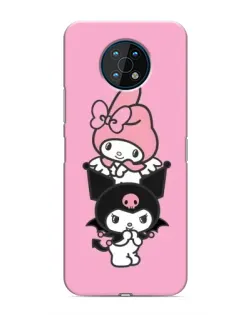 Чохол для Nokia G50 з картинкою «My Melody та Kuromi»