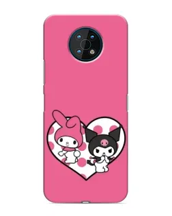 Чохол для Nokia G50 з картинкою «Kuromi та My Melody»