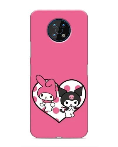 Чохол для Nokia G50 з картинкою «Kuromi та My Melody»