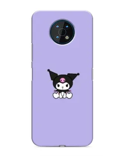 Чохол для Nokia G50 з картинкою «Kuromi — фіолетовий мінімалізм»