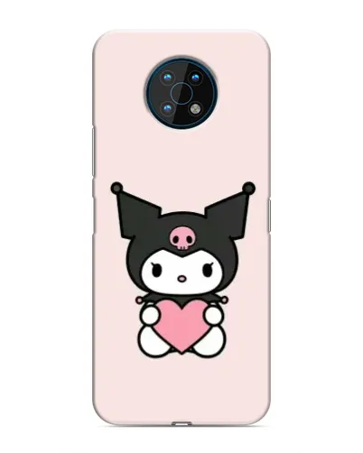 Чохол для Nokia G50 з картинкою «Kuromi та серце»