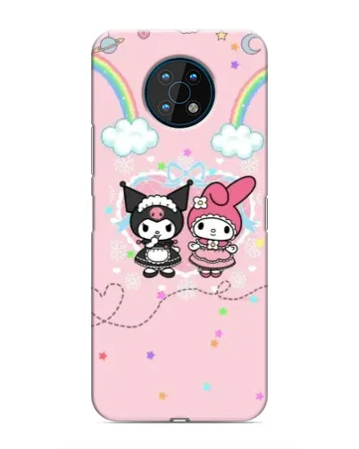 Чохол для Nokia G50 з картинкою «My Melody та Kuromi»